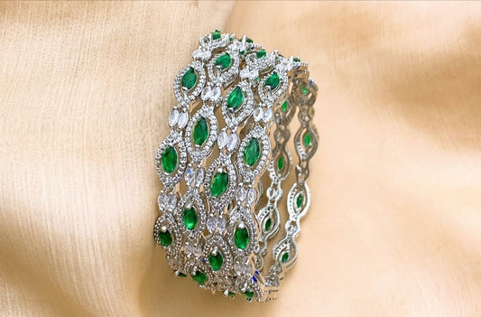 One Carat 4Pieces Bangles Set