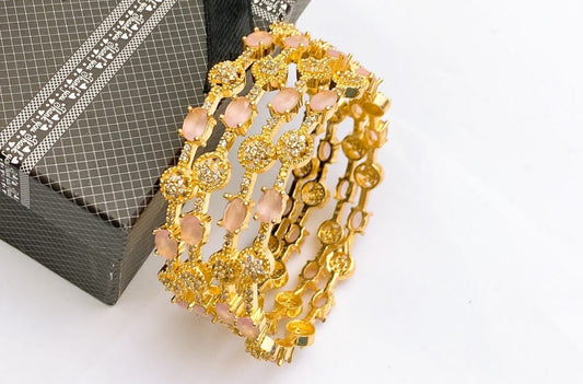 One Carat 4Pieces Bangles Set