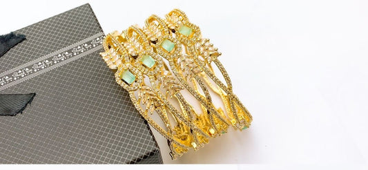 One Carat 4Pieces Bangles Set