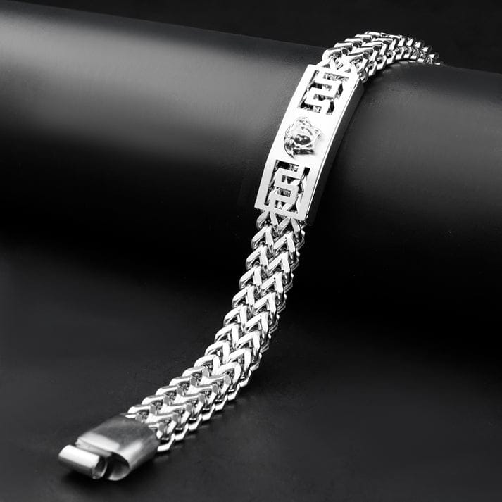 The King's Weave ID Men's Bracelet