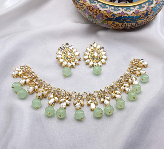 Simple Stones Chokar Set