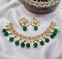 Simple Stones Chokar Set