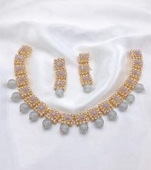 Simple Stones Choker Set