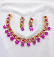 Simple Stones Choker Set