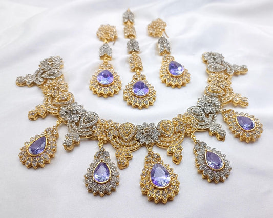 Gold Polish Neacklace Set