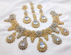 Gold Polish Neacklace Set