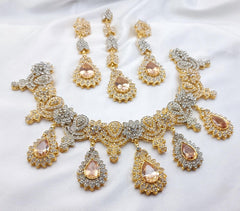 Gold Polish Neacklace Set