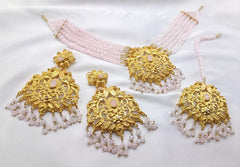 Gold Polish Neacklace Set