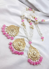 Mala Set White Pearls