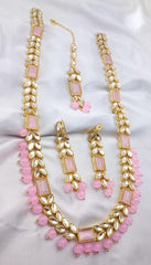 Sheesha Kundan Mala Set