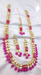 Sheesha Kundan Mala Set