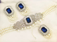 Hand Made Zircon Neacklace Set