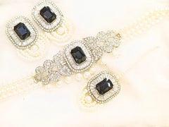 Hand Made Zircon Neacklace Set