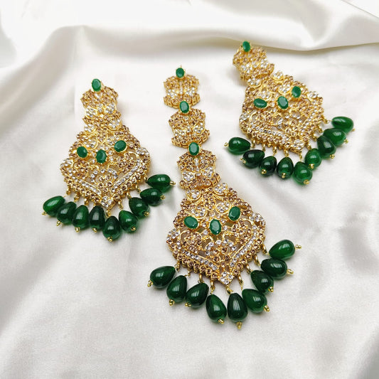 Glamorous Tika & Earrings