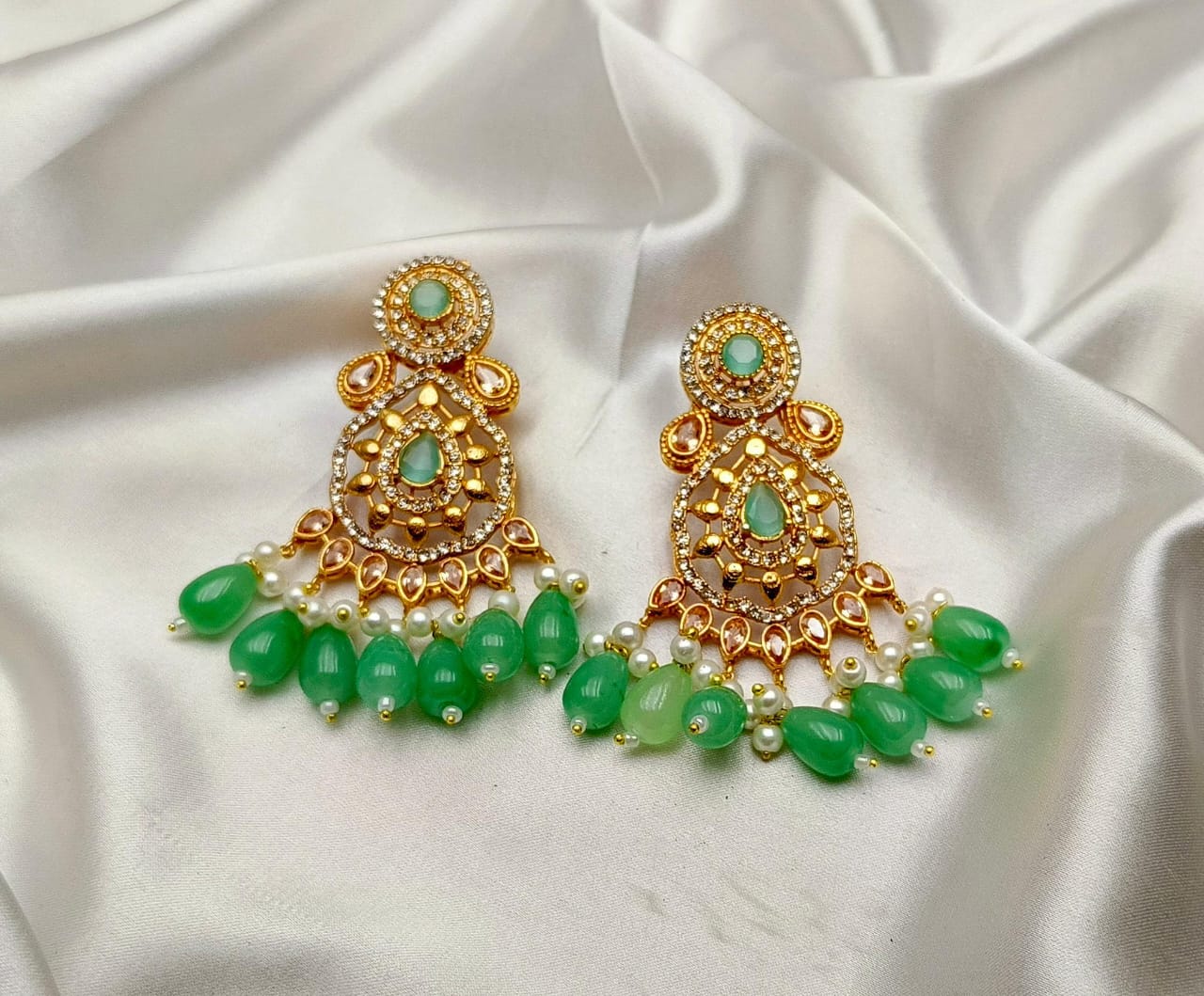 Glamouring Casting Earrings Handmade