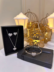 Elegant Jewelry Combo Deal – Pendant Set + Premium Handcuff ✨