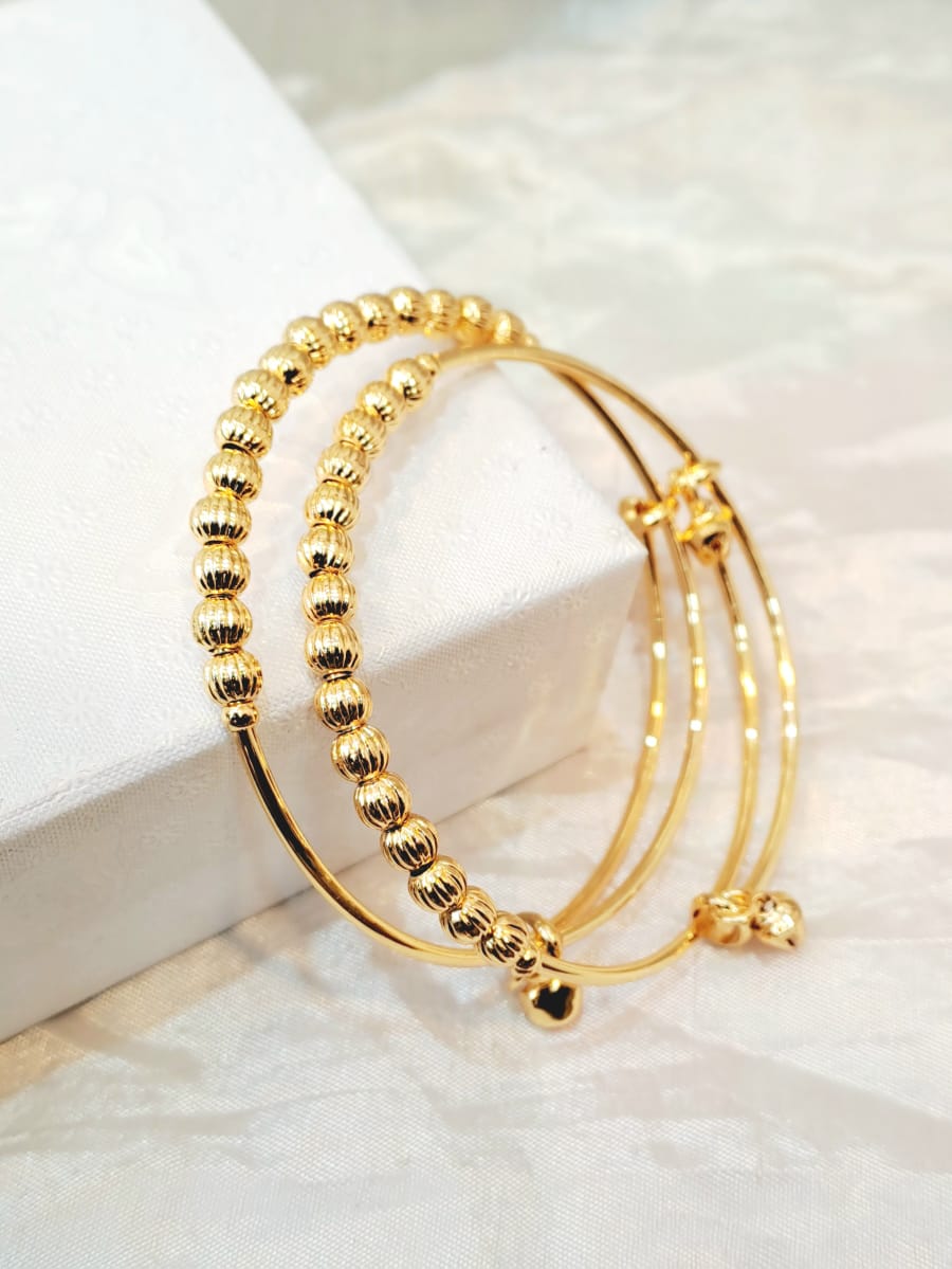 One Piece China Gold Adjustable Bracelet