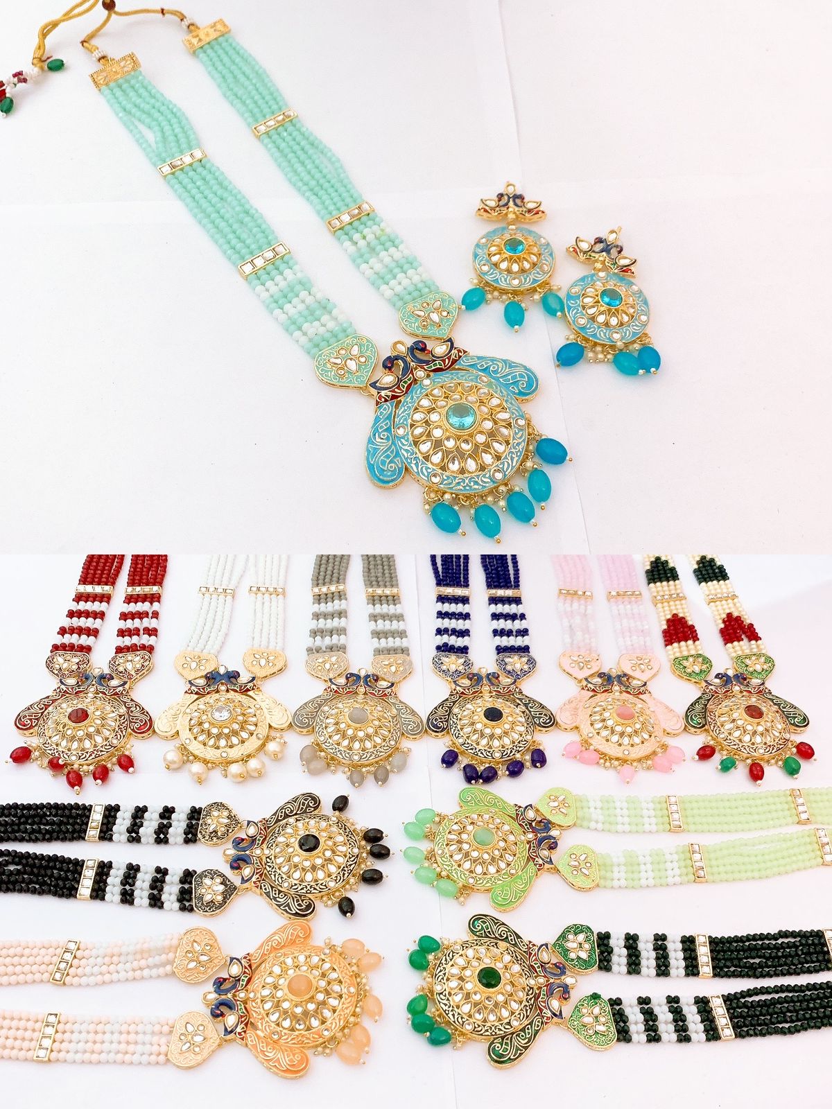 Jaipuri Meenakari Mala