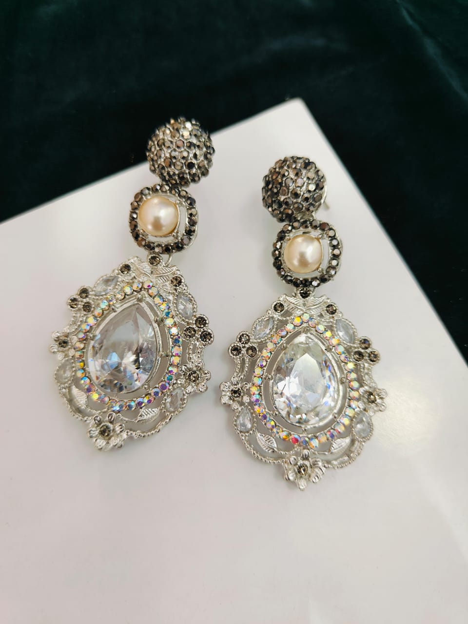 Stones Earrings Handmade