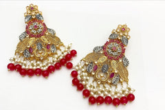 Native Made Real Stones Earrings