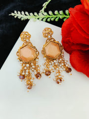 3D Big Stones Earrings