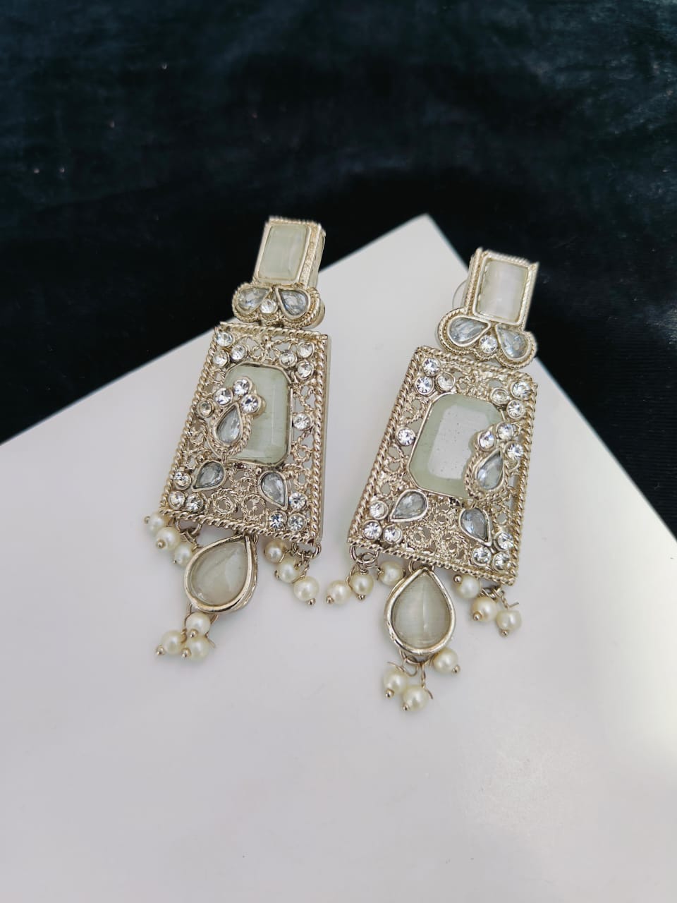 Stones Earrings Handmade