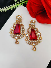 3D Big Stones Earrings
