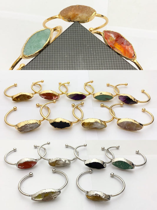 1 Piece Kara Bracelet Real Stones
