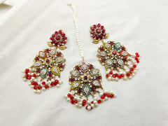 Beautiful Tika & Earrings