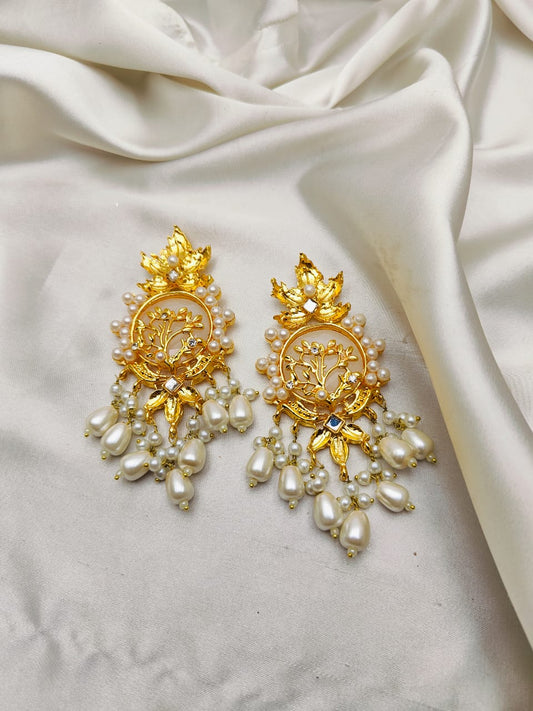 Silver Base Earrings