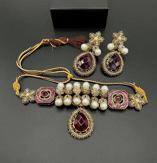 Elegant Party Wear Choker Set