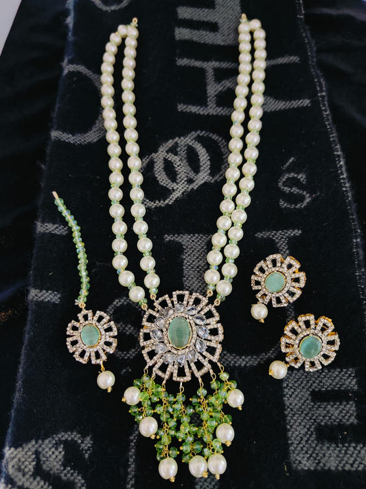 Casting Fine Quality Real Stones Mala