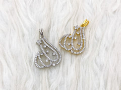 One Caret ALLAH Name Pendant