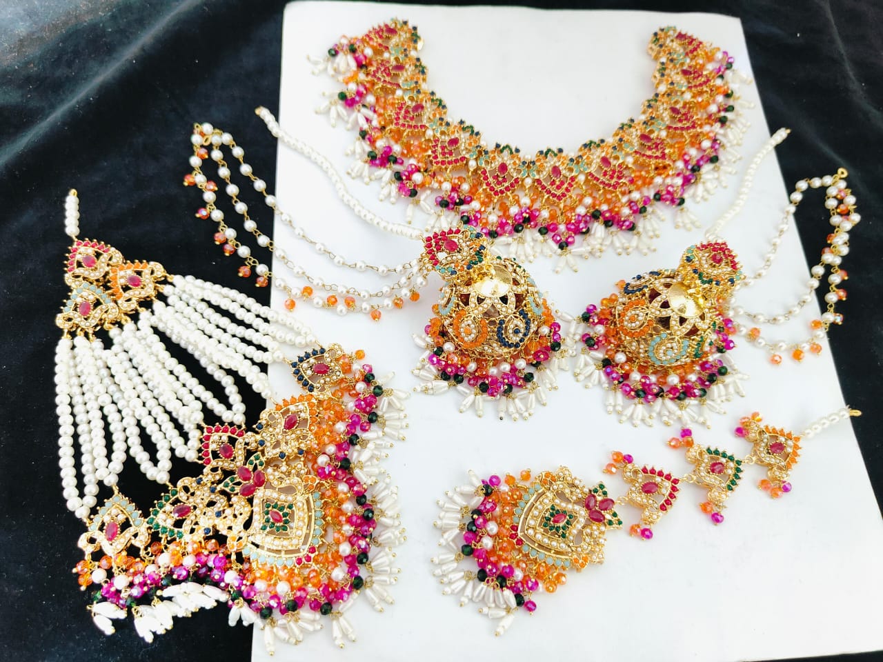 Casting Fine Quality Norantan Bridal Set With Jomka