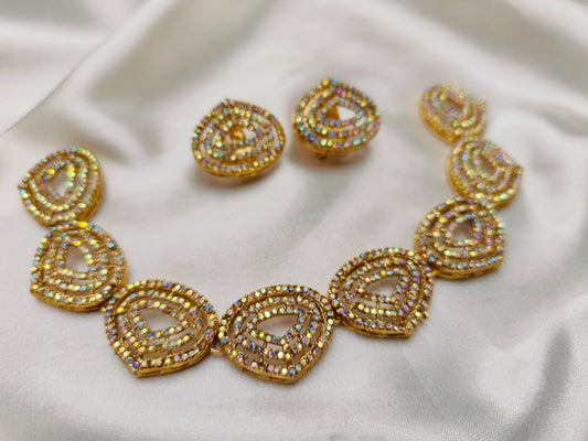 Full Stones Choker Set