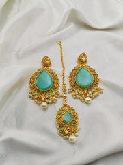 Stones Tika & Earrings
