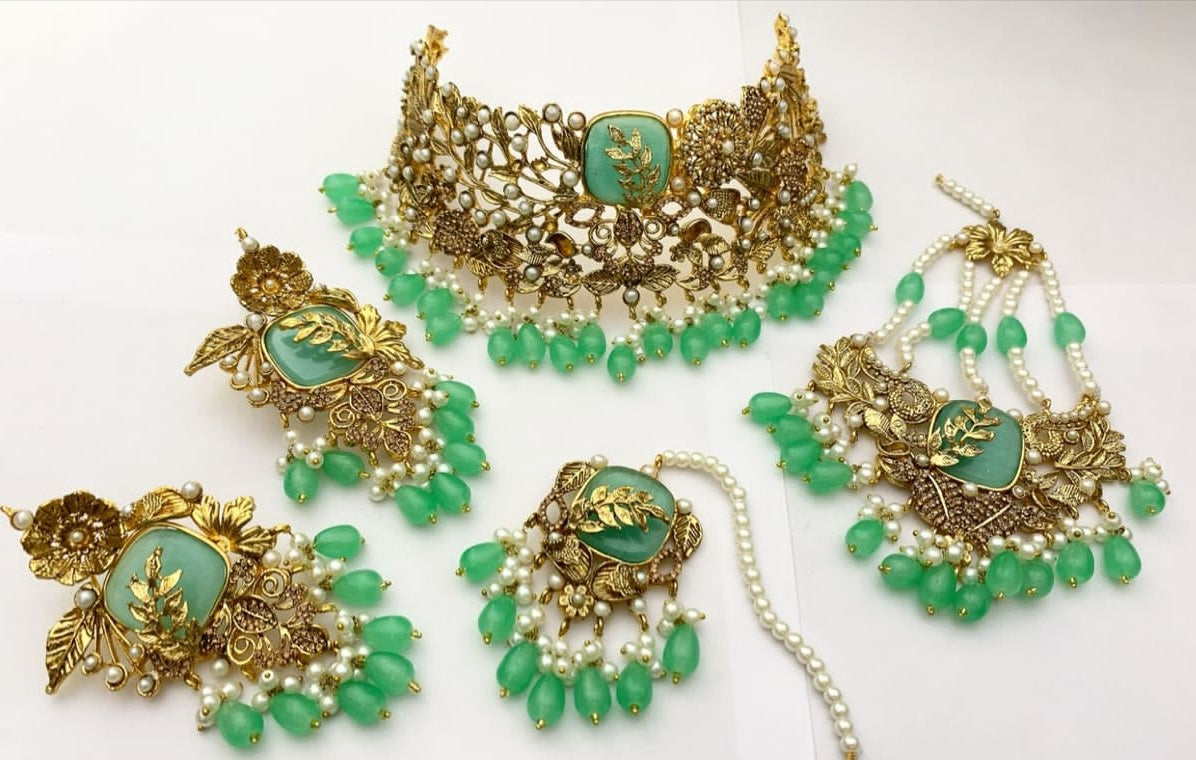 Engyption Meterials Designer Bridal Set