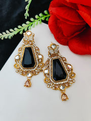 3D Big Stones Earrings