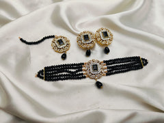 Gold Polish Choker Set