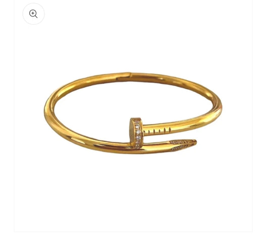 Nail Bracelet Stainless Steel