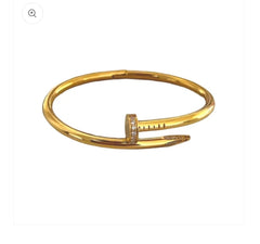 Nail Bracelet Stainless Steel