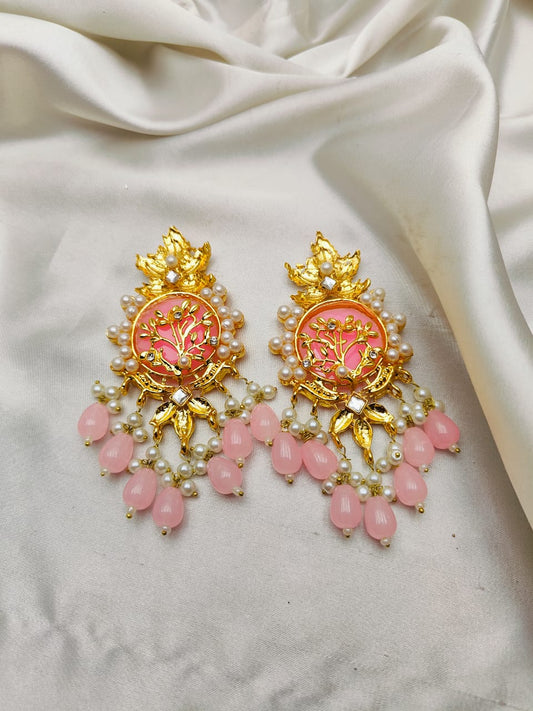 Silver Base Earrings