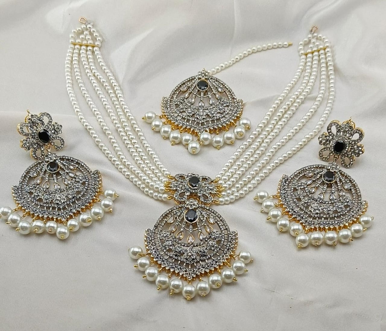 Casting White Pearls Mala