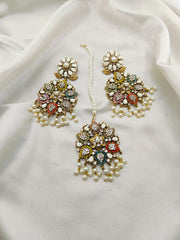Beautiful Tika & Earrings