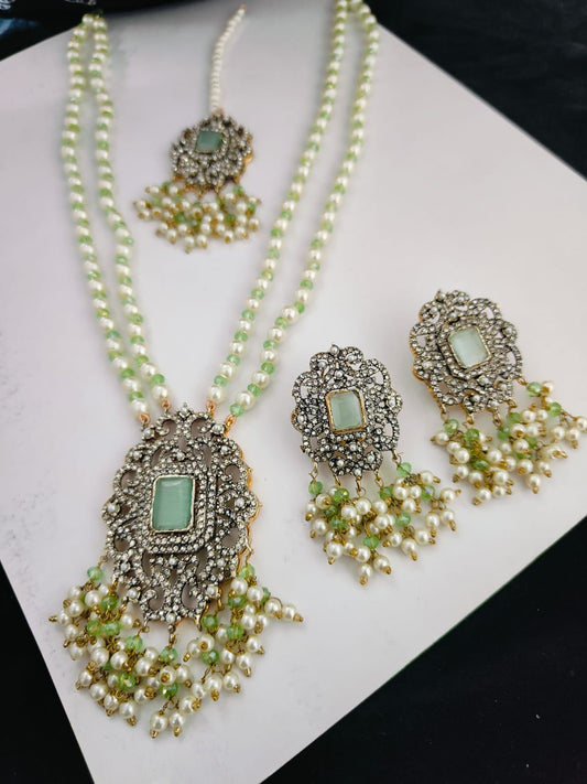 Long Real Stones Mala
