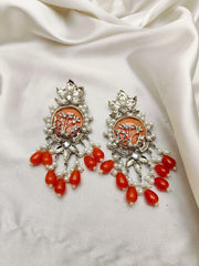 Silver Base Earrings