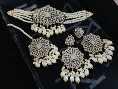 Casting Fine Quality 2Tone Choker Set