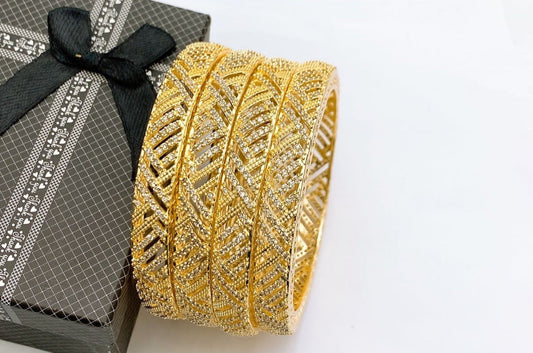 One Carat 4Pieces Bangles Set