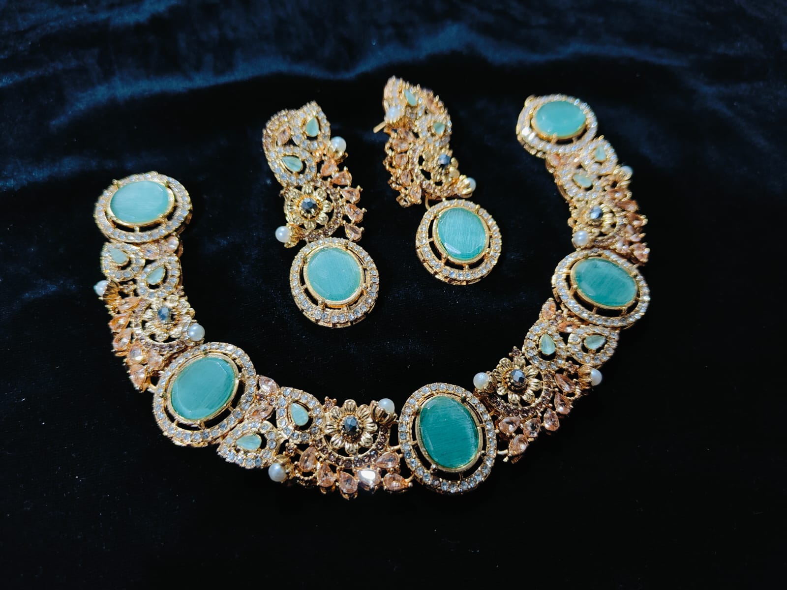 Big Stones Neacklace Set