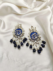 Silver Base Earrings